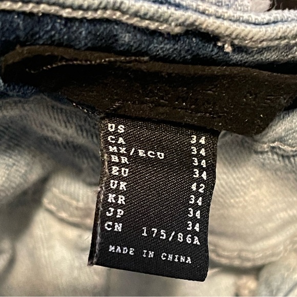 FOREVER 21 Men’s jeans size 34 - Picture 2 of 2